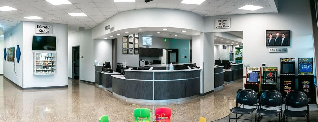 Photo of education station at Pediatric Dental